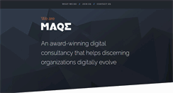 Desktop Screenshot of maqe.com