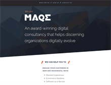 Tablet Screenshot of maqe.com